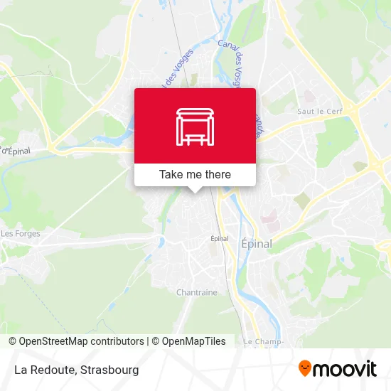 La Redoute map
