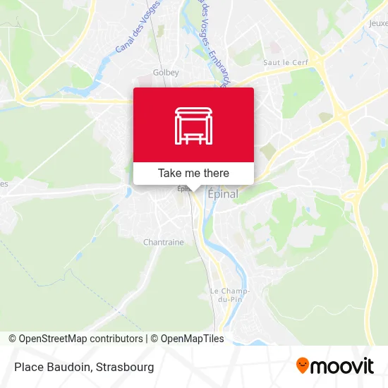 Place Baudoin map