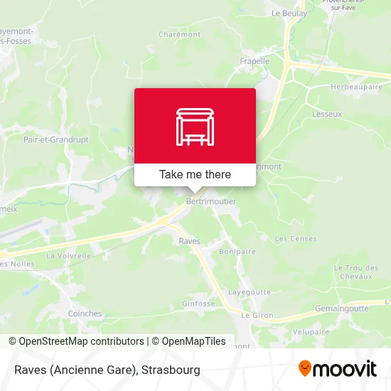 Mapa Raves (Ancienne Gare)