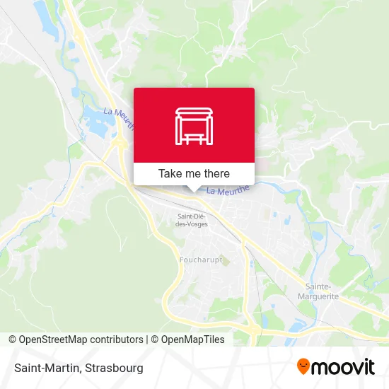 Saint-Martin map