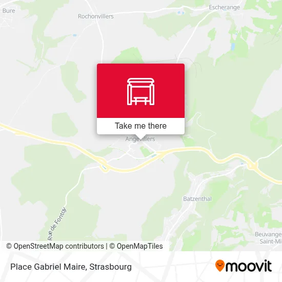 Place Gabriel Maire map