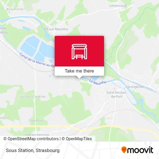 Sous Station map