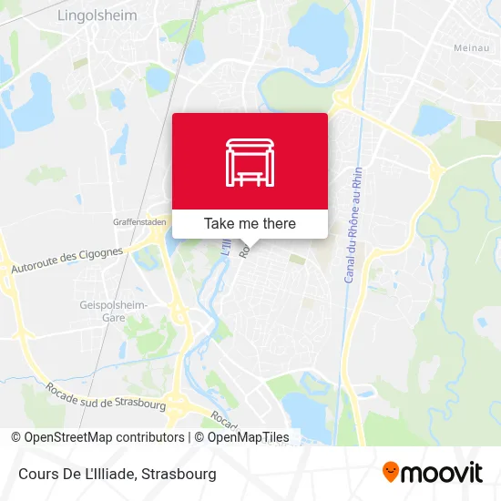 Cours De L'Illiade map