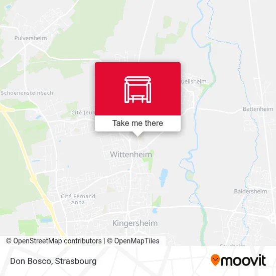 Don Bosco map