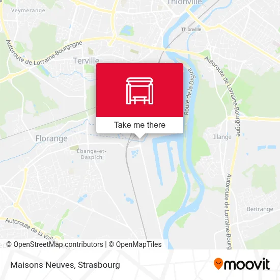 Maisons Neuves map