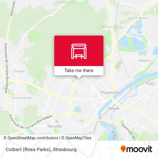 Colbert (Rosa Parks) map