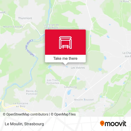Le Moulin map