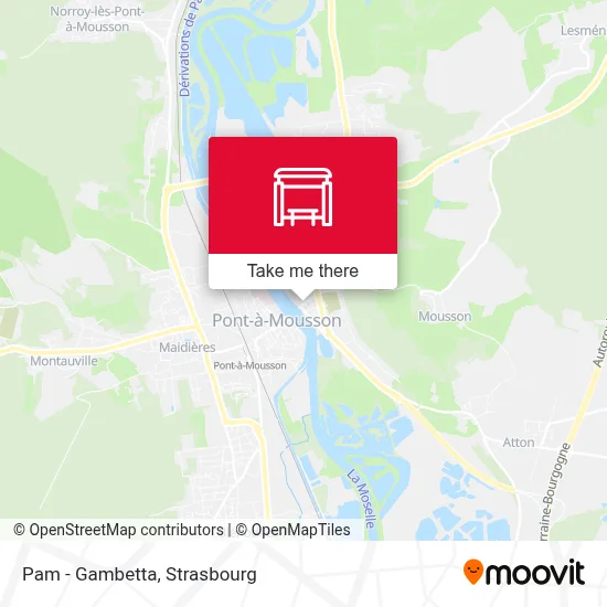 Pam - Gambetta map