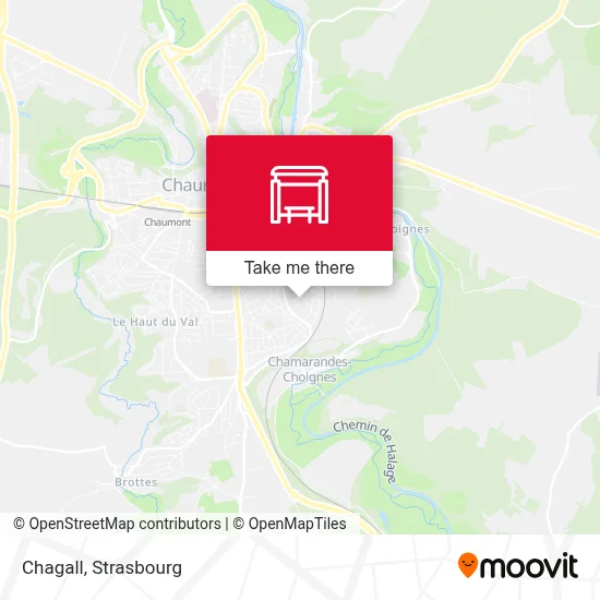 Chagall map
