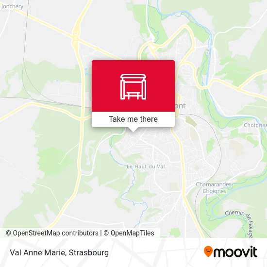 Val Anne Marie map
