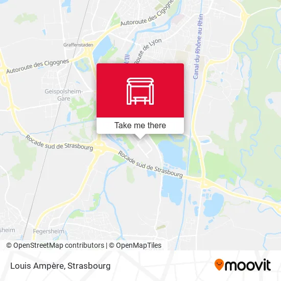 Louis Ampère map