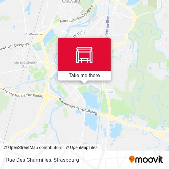 Rue Des Charmilles map
