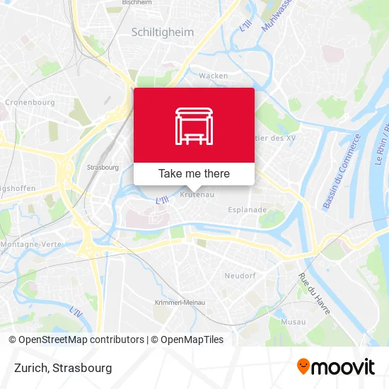 Zurich map
