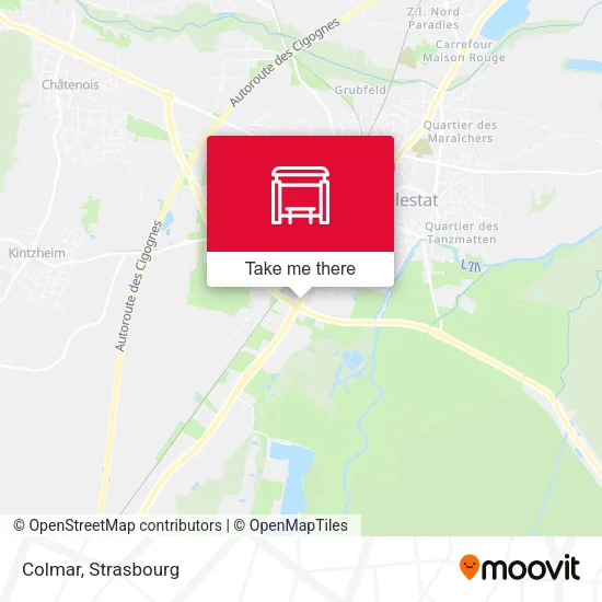 Colmar map