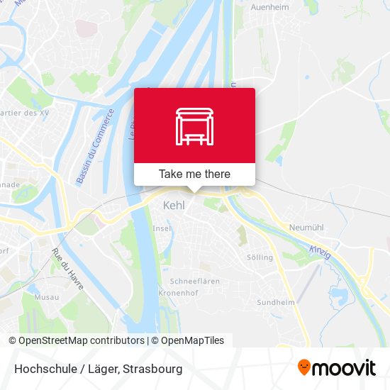 Mapa Hochschule / Läger