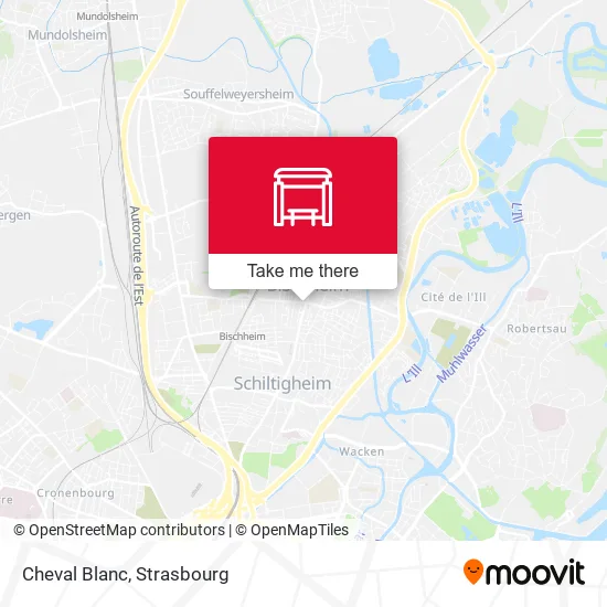 Cheval Blanc map
