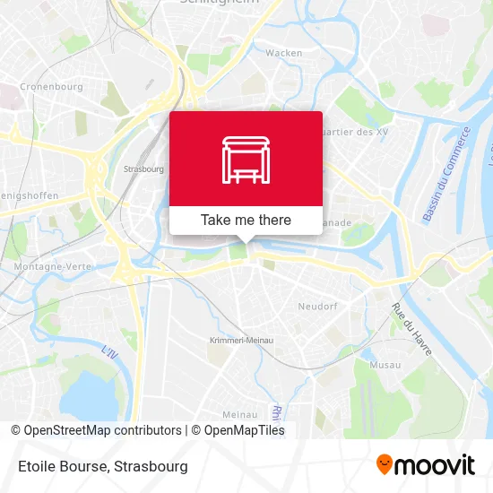 Etoile Bourse map