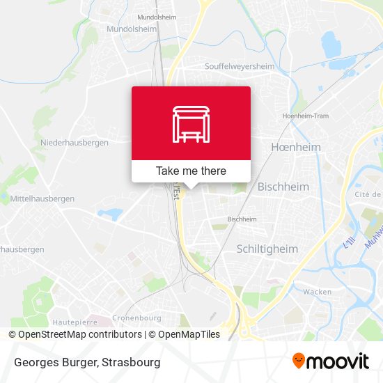 Georges Burger map