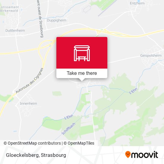 Gloeckelsberg map