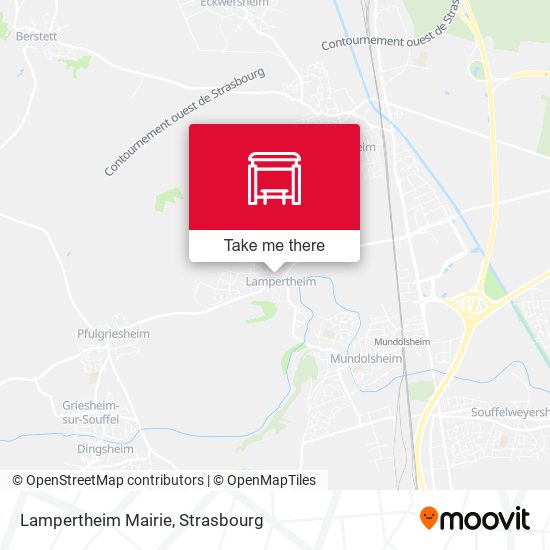 Mapa Lampertheim Mairie