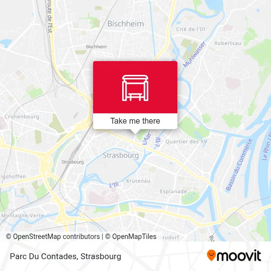 Parc Du Contades map