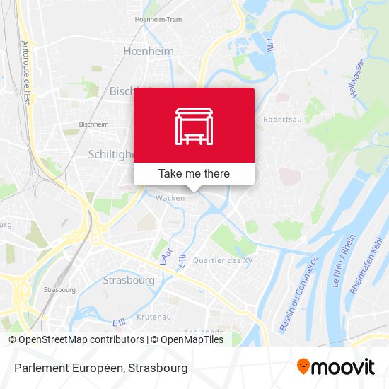 Mapa Parlement Européen