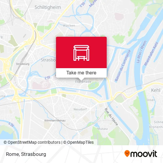 Rome map