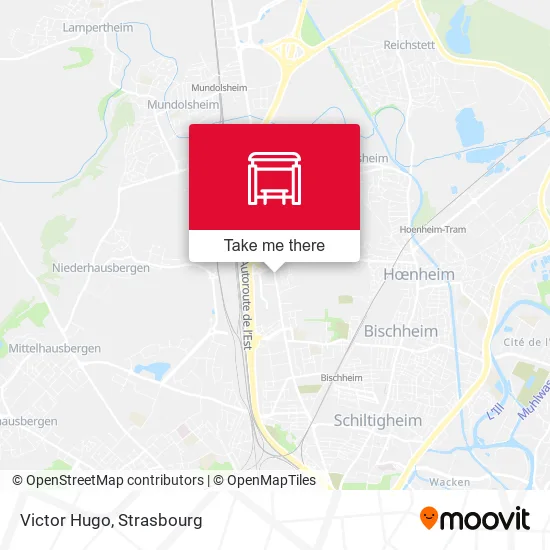 Victor Hugo map
