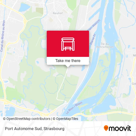 Port Autonome Sud map