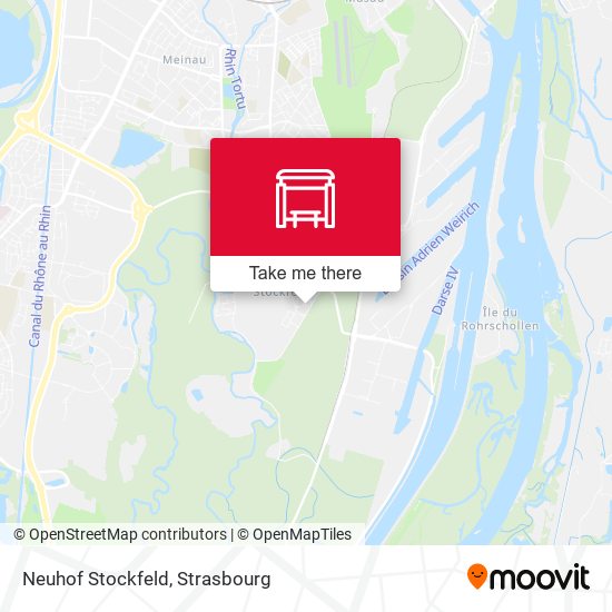 Mapa Neuhof Stockfeld