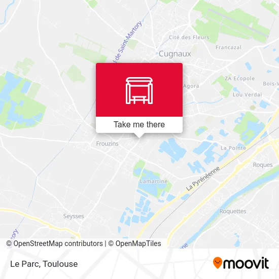 Le Parc map