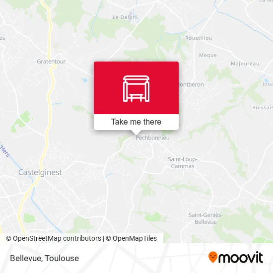 Bellevue map