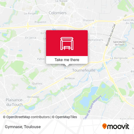 Gymnase map