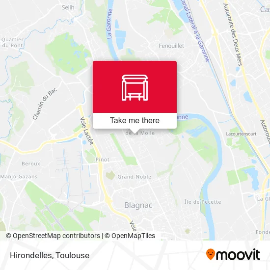 Hirondelles map