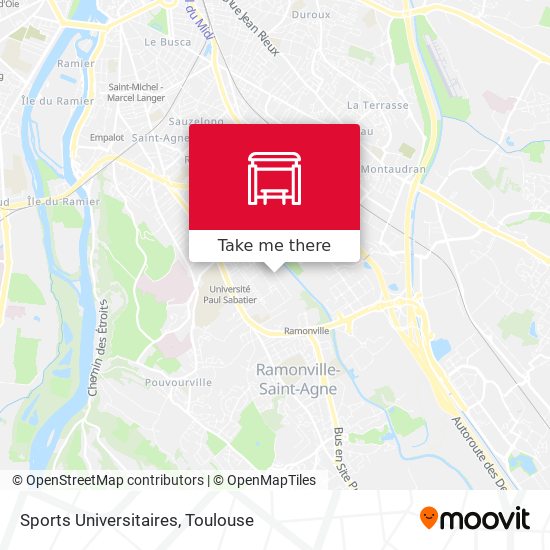 Mapa Sports Universitaires