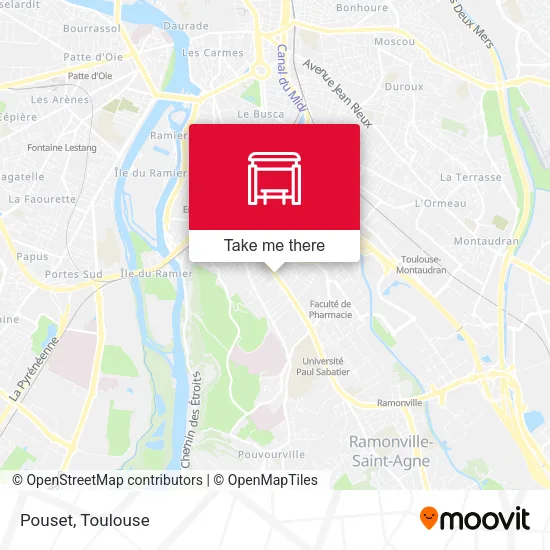 Pouset map