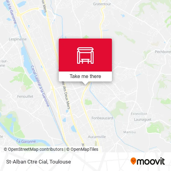 St-Alban Ctre Cial map