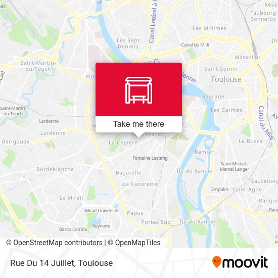 Rue Du 14 Juillet map