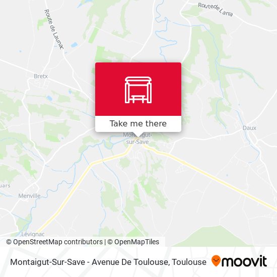 Montaigut-Sur-Save - Avenue De Toulouse map