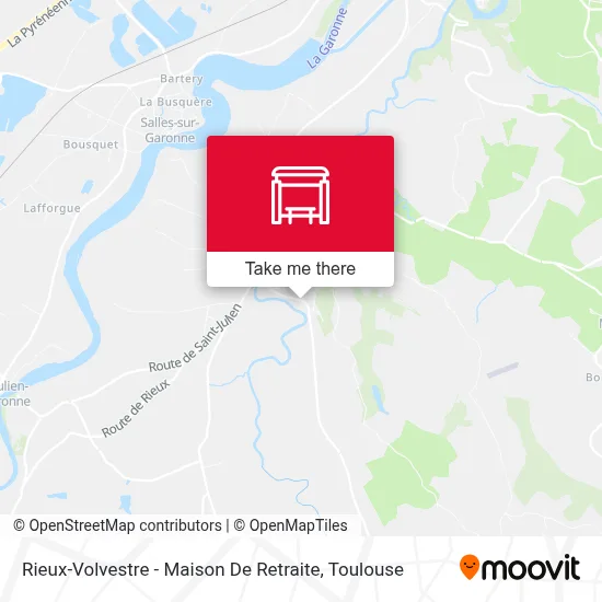 Rieux-Volvestre - Maison De Retraite map