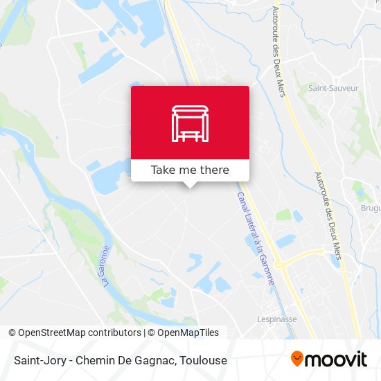 Saint-Jory - Chemin De Gagnac map