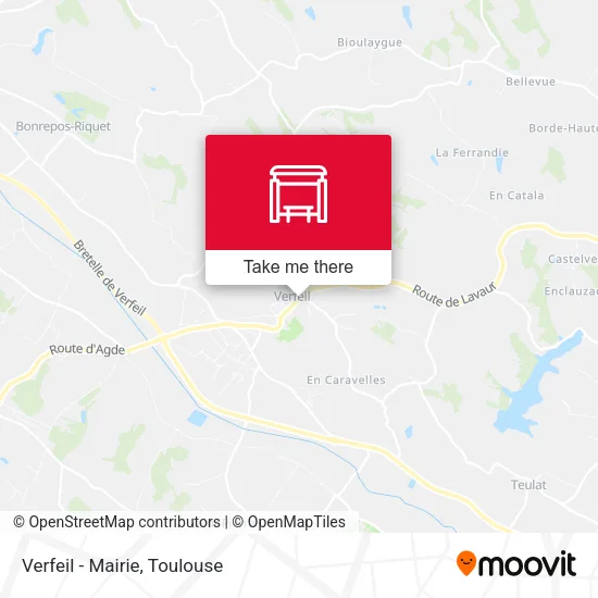 Verfeil - Mairie map
