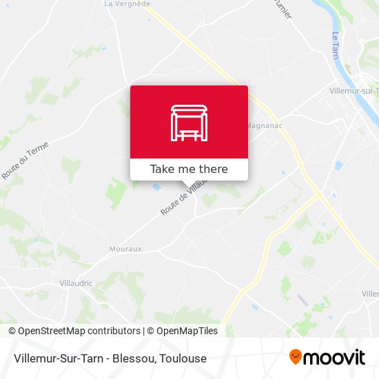 Villemur-Sur-Tarn - Blessou map