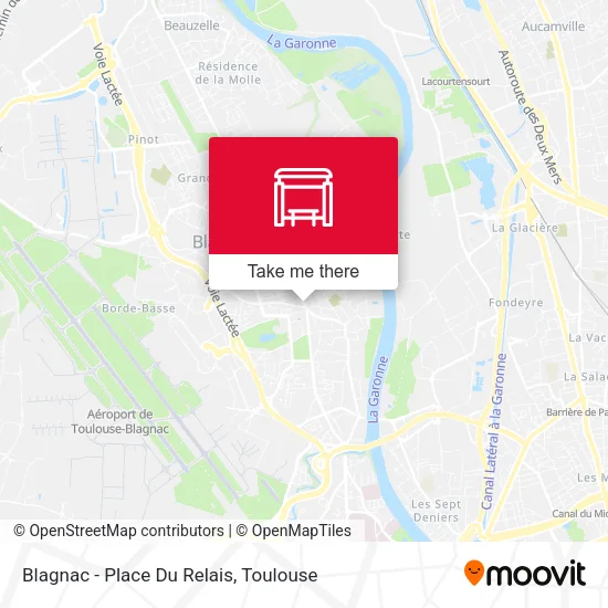 Blagnac - Place Du Relais map
