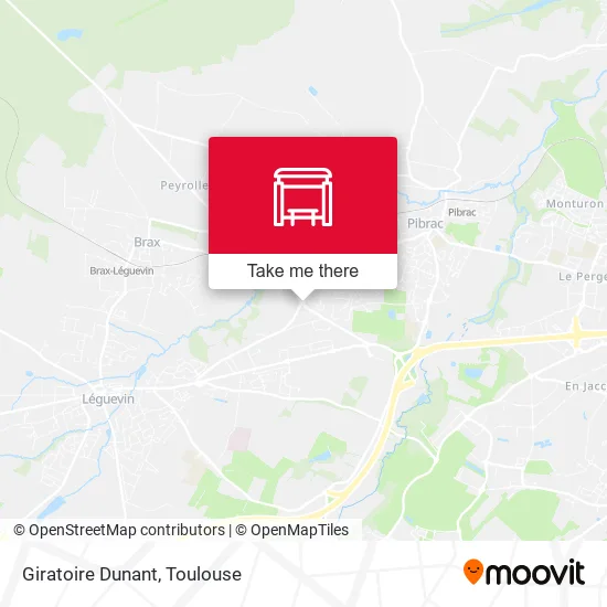 Giratoire Dunant map