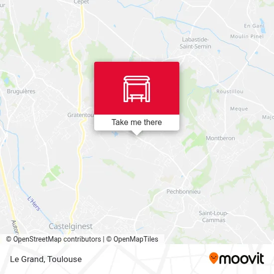 Le Grand map