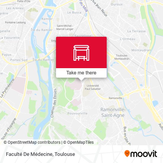 Faculté De Médecine map