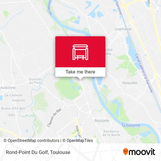 Rond-Point Du Golf map