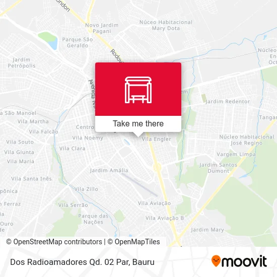Dos Radioamadores Qd. 02 Par map