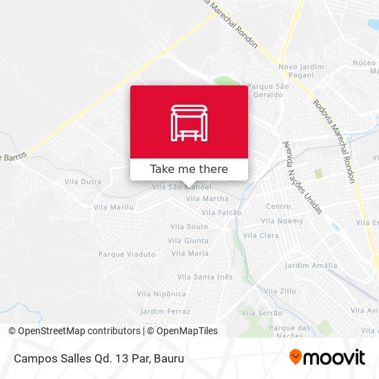 Mapa Campos Salles Qd. 13 Par